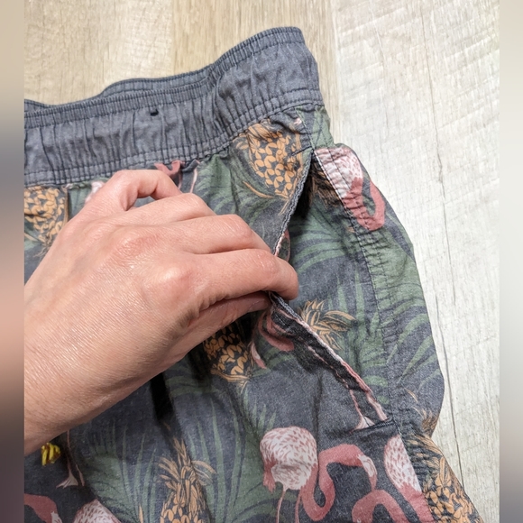 Valor Collective Flamingo pineapple Print Swimming Trunks - Picture 6 of 12